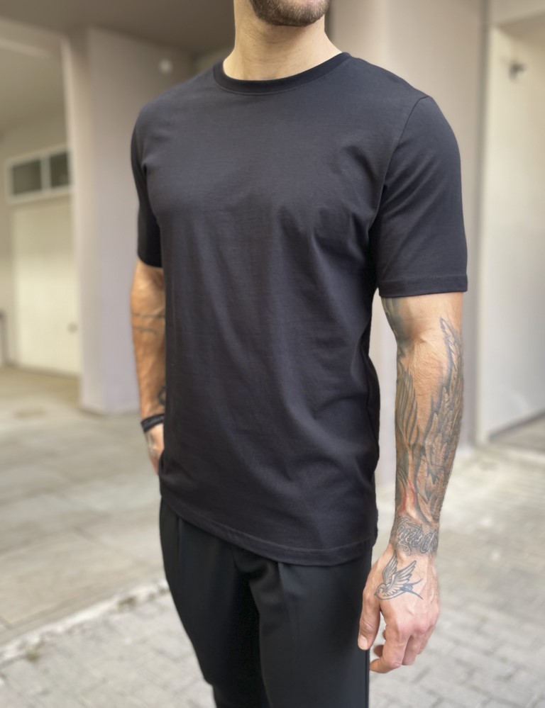 NDC ανδρική μαύρη κοντομάνικη μπλούζα 252905 φωτογραφία